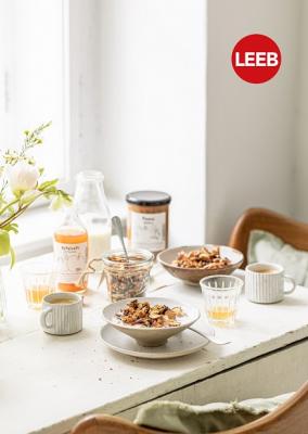 granola mit äpfel